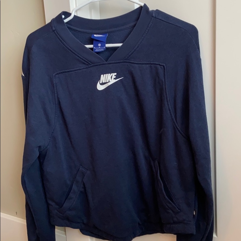 Nike navy V-neck